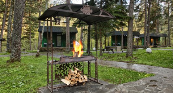 Мангальные зоны около каждого дома